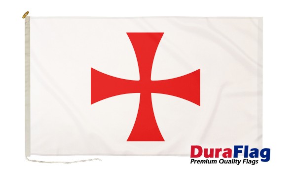 DuraFlag® Knights Templar Red Cross Premium Quality Flag